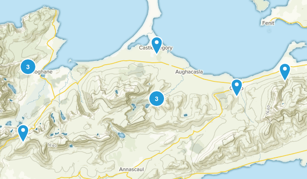 Castlegregory, Kerry County Map
