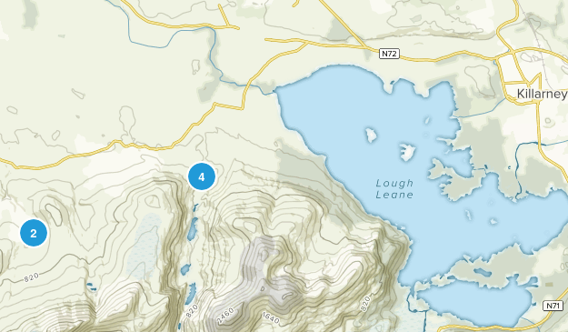 Killarney, Kerry County Map