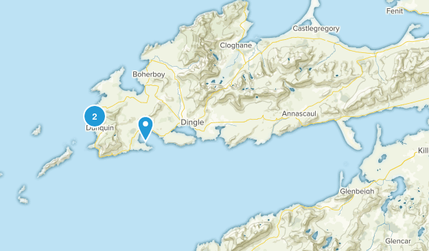 Dunquin, Kerry Map