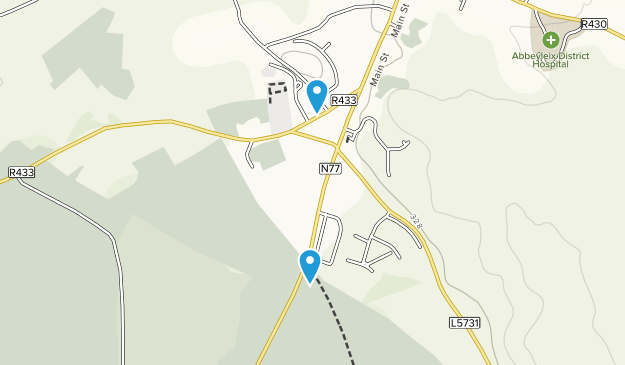 Abbeyleix, Laois Map