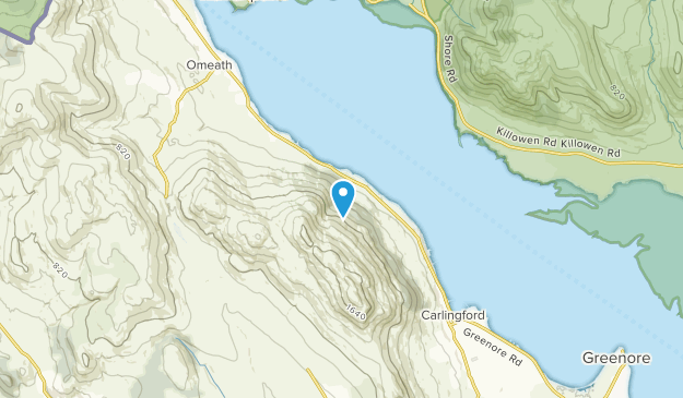 Two Mile River Bridge, Louth Map