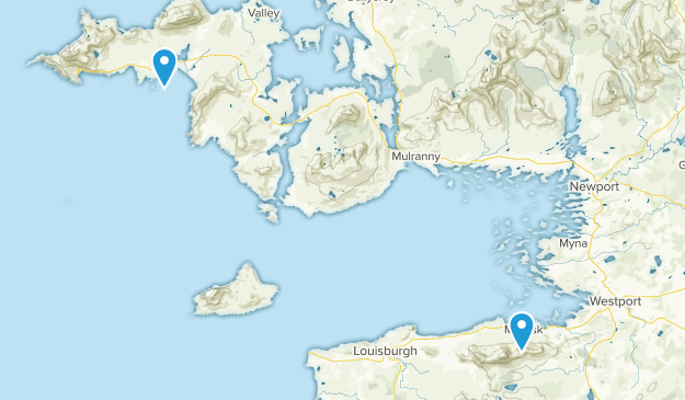 Carrowkeeran, Mayo Map