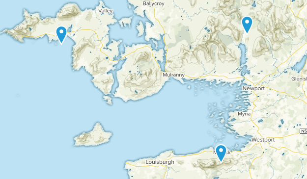 Carrowkeeran, Mayo Map
