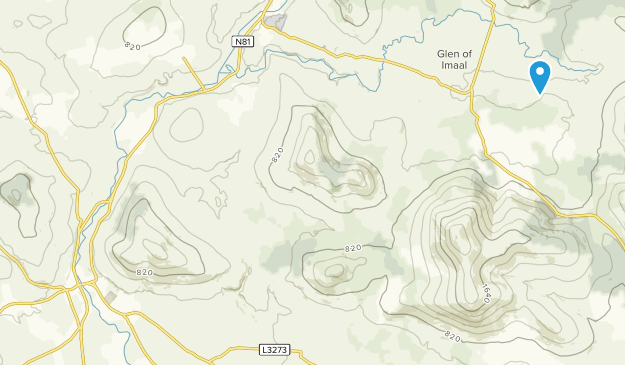 Baltinglass, Wicklow County Map