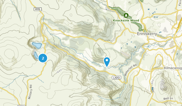 Enniskerry, Wicklow County Map