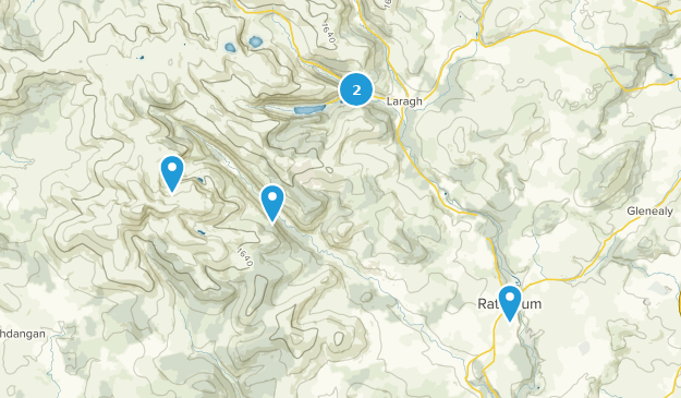 Rathdrum, Wicklow County Map