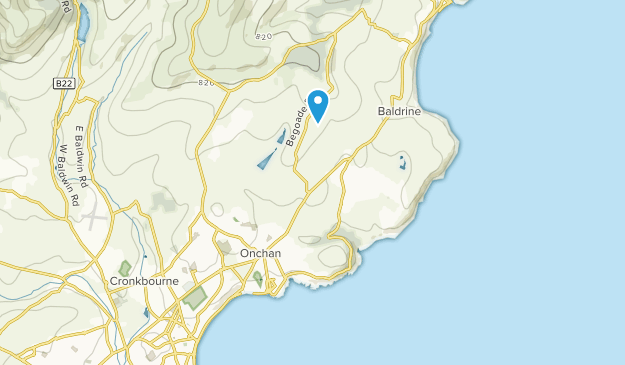 Onchan, Middle Map