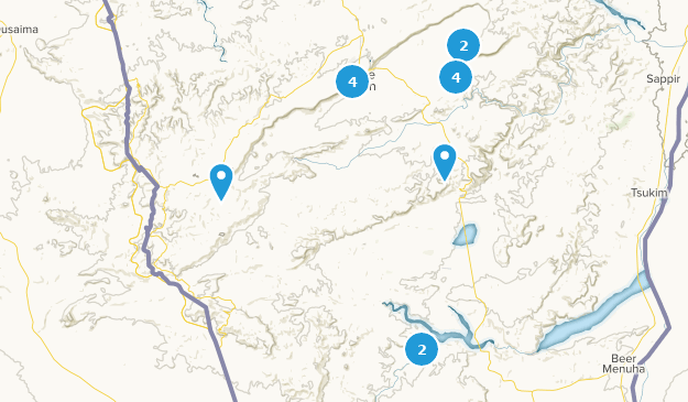 Mitspe Ramon, Gan HaDarom Map