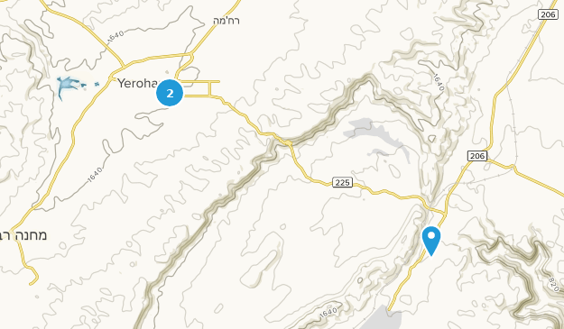 Yeruham, Gan HaDarom Map