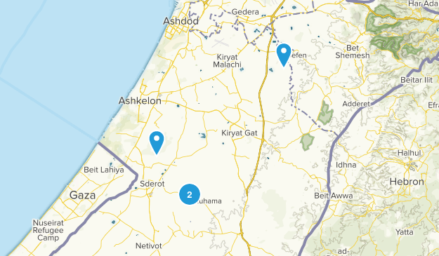 Ashqelon, HaDarom Map
