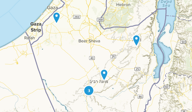 Be'er Sheva, HaDarom Map