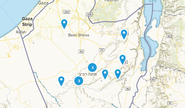 Be'er Sheva, HaDarom Map