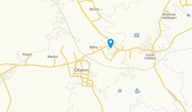 Ofakim, HaDarom Map