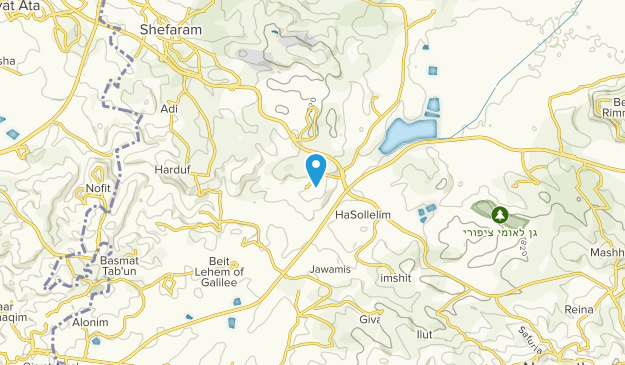 אלון הגליל, HaZafon Map