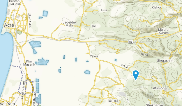 Acre, HaZafon Map