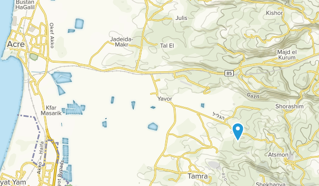Acre, HaZafon Map