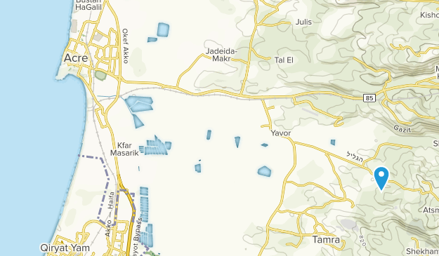 Akko, HaZafon Map