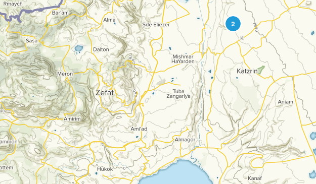Al Ḩulwī, HaZafon Map