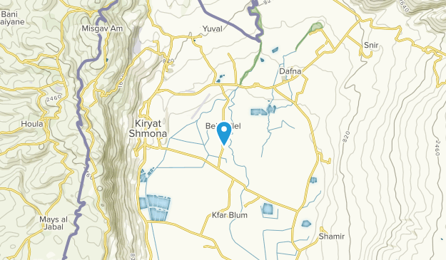Beit Hillel, HaZafon Map