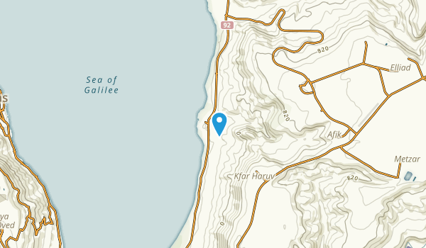 En Gev, HaZafon Map