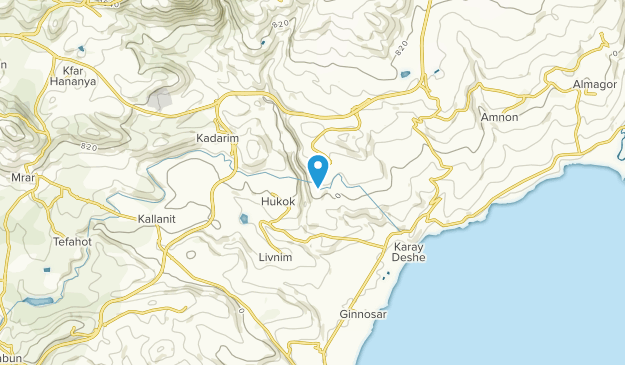 Huqoq, HaZafon Map