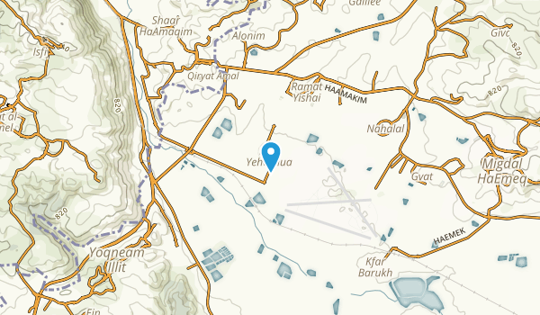 Kefar Yehoshua, HaZafon Map