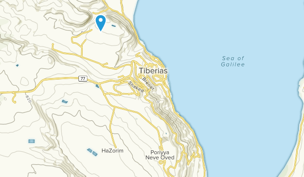 Kinneret, HaZafon Map