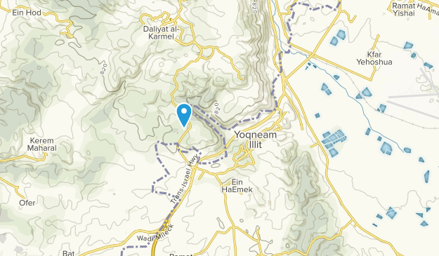 Yoqneam Illit, HaZafon Map