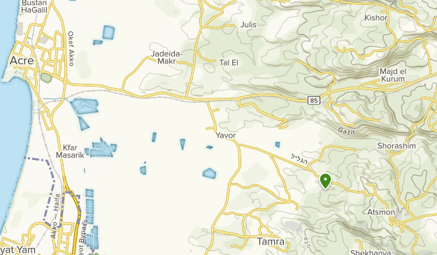 Acre, Northern District HaZafon Map