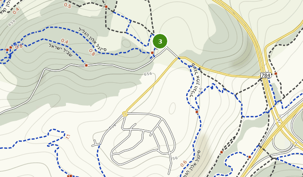 Alon HaGalil, Northern District HaZafon Map