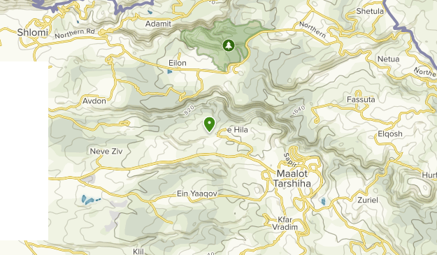 Mitzpe Hila, Northern District HaZafon Map