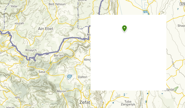 Zefat, Northern District HaZafon Map
