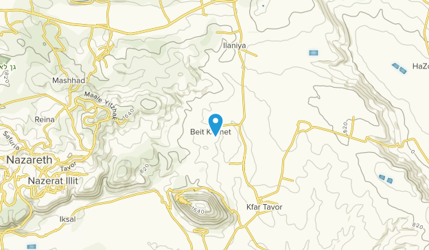 Kinneret, Northern Map