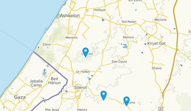 Ashkelon, Southern Map