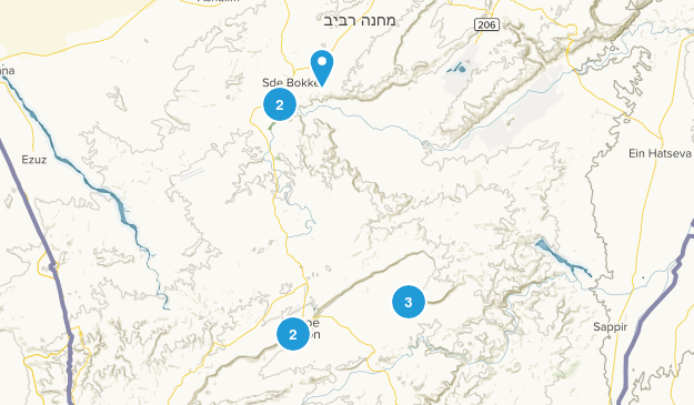 Beersheba, Southern Map