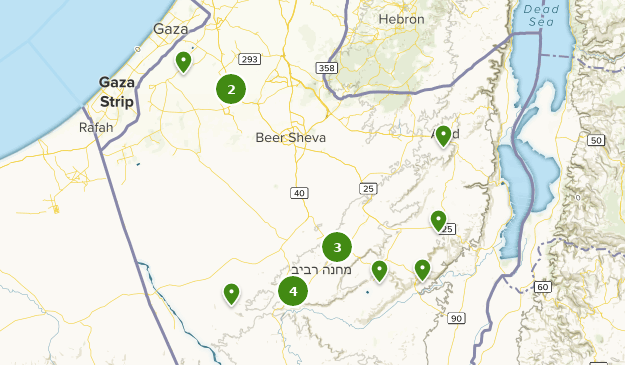 Be'er Sheva, Southern District HaDarom Map