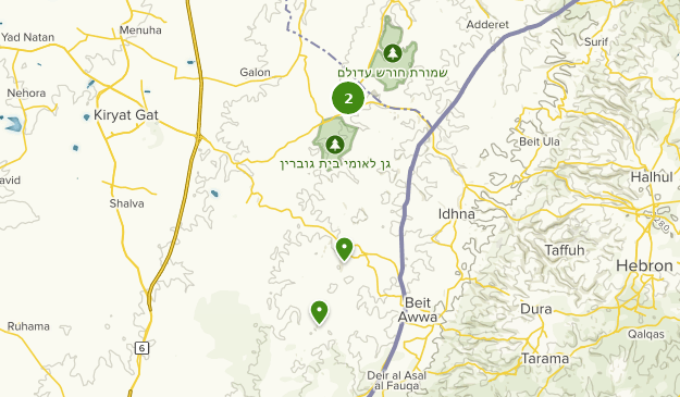 Carmi Katif, Southern District HaDarom Map