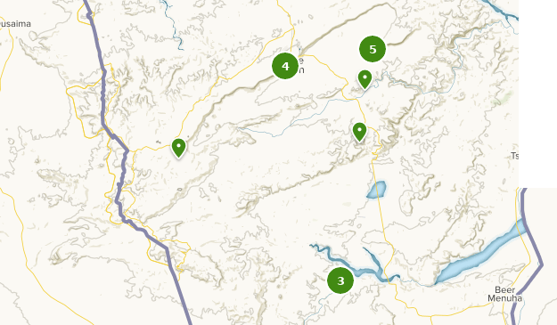 Mitspe Ramon, Southern District HaDarom Map