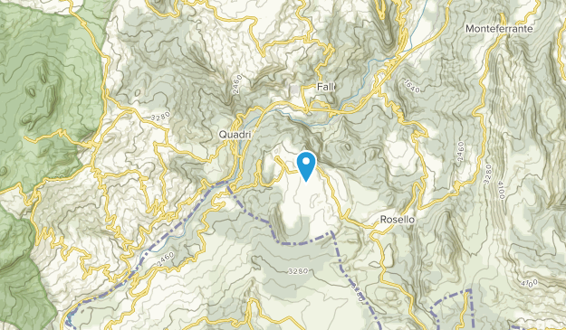 Borrello, Abruzzo Map