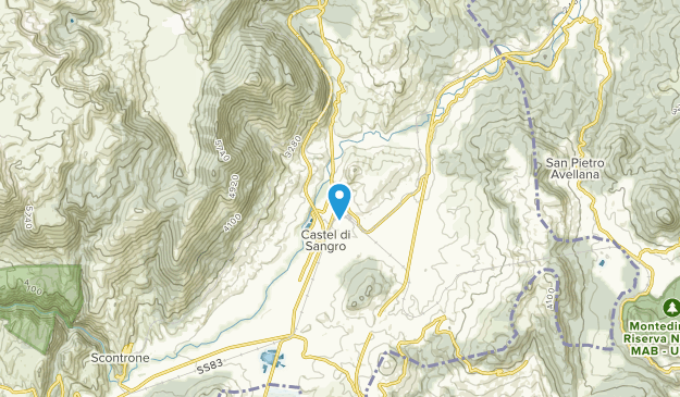 Castel di Sangro, Abruzzo Map
