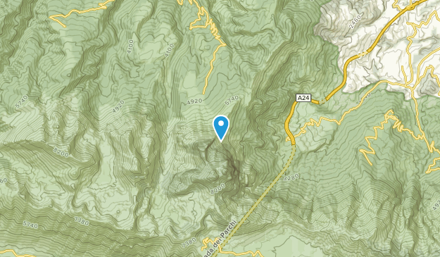 Pietracamela, Abruzzo Map