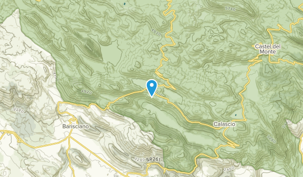 Santo Stefano Di Sessanio, Abruzzo Map