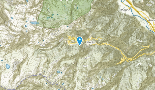 Champorcher, Valle de Aosta Map