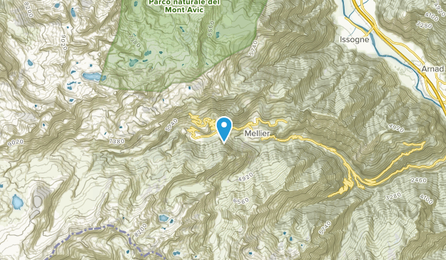 Chateau, Aosta Valley Map