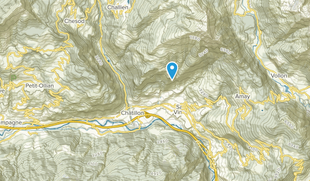 Châtillon, Valle de Aosta Map