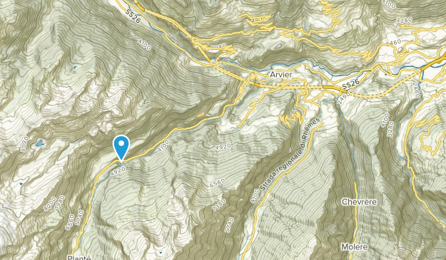 Introd, Valle de Aosta Map