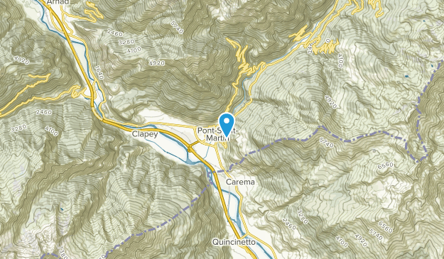 Pont-Saint-Martin, Aosta Valley Map