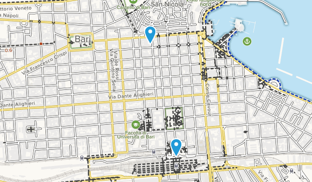 Bari, Apulia Map
