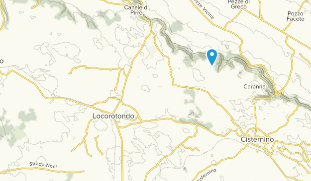 Locorotondo, Apulia Map