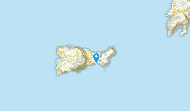Capri, Campania Map